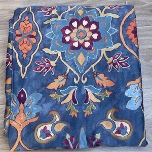 Eikei Spanish Tiles Vibrant Bohemian Pattern Damask King Duvet Cover ONE SHAM